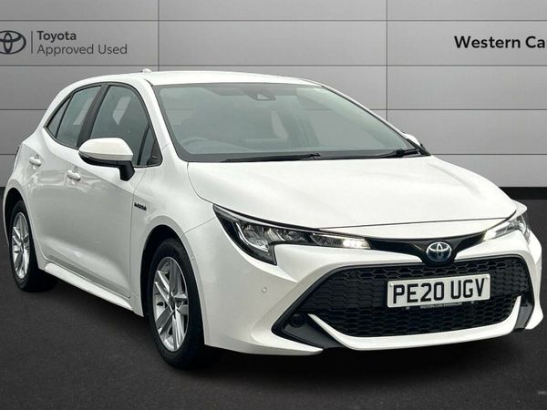 Toyota Corolla Hatchback, Petrol Hybrid, 2020, White