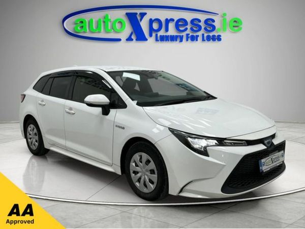 Toyota Corolla Estate, Petrol Hybrid, 2020, White