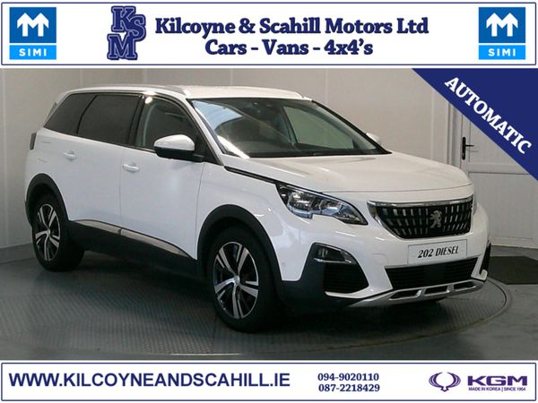 Peugeot 5008 SUV, Diesel, 2020, White