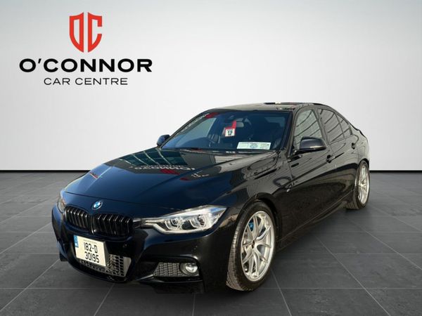 BMW 3-Series Saloon, Petrol, 2018, Black