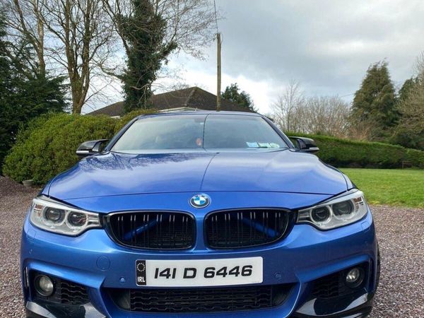 BMW 4-Series Coupe, Diesel, 2014, Blue