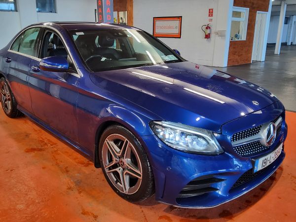 Mercedes-Benz C-Class Saloon, Diesel, 2019, Blue