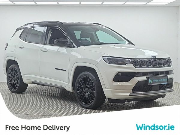 Jeep Compass SUV, Diesel Plug-in Hybrid, 2023, White