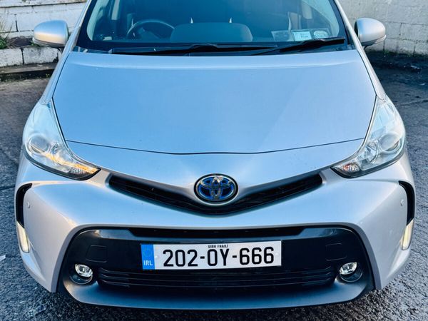 Toyota Prius MPV, Petrol Hybrid, 2020, Silver