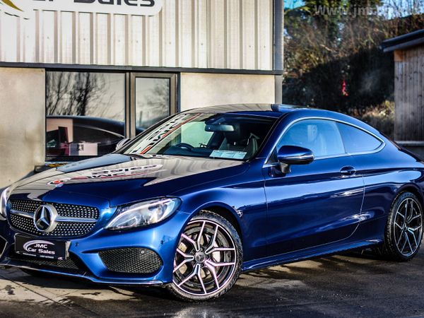Mercedes-Benz C-Class Coupe, Diesel, 2017, Blue