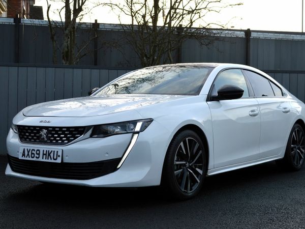 Peugeot 508 Hatchback, Petrol Hybrid, 2020, White