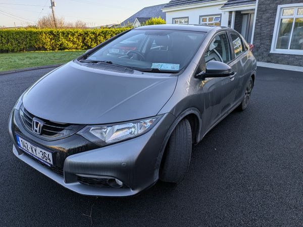 Honda Civic Hatchback, Diesel, 2014, Grey