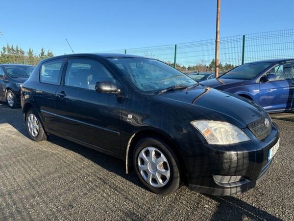 Toyota Corolla Hatchback, Petrol, 2003, Black