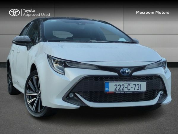 Toyota Corolla Hatchback, Petrol Hybrid, 2022, White