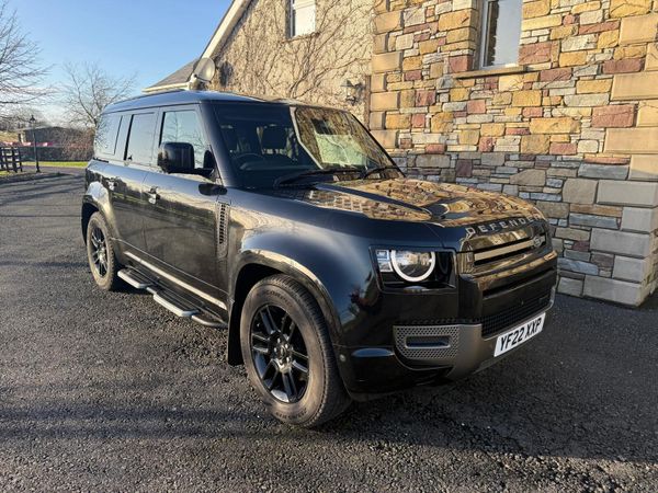 Land Rover Defender SUV, Diesel Hybrid, 2022, Black