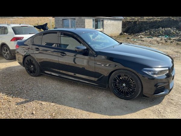 BMW 5-Series Saloon, Diesel, 2018, Black