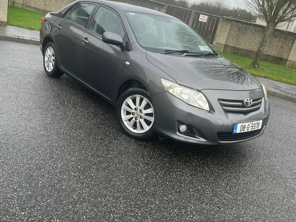 Toyota Corolla Saloon, Petrol, 2008, Grey