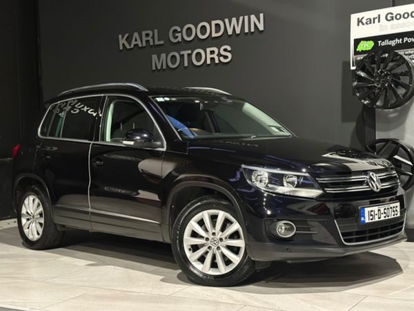 Volkswagen Tiguan SUV, Diesel, 2015, Black