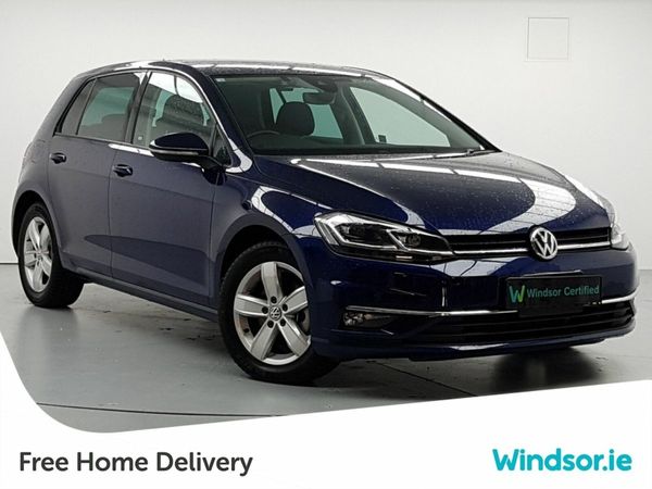 Volkswagen Golf Hatchback, Petrol, 2018, Blue