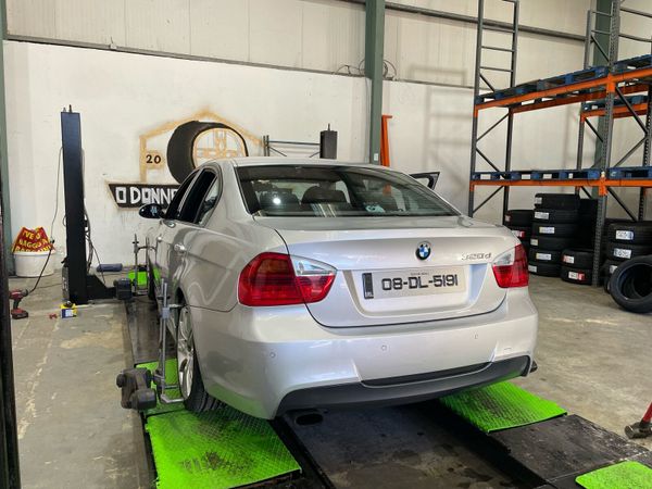 BMW 3-Series Saloon, Diesel, 2008, Silver