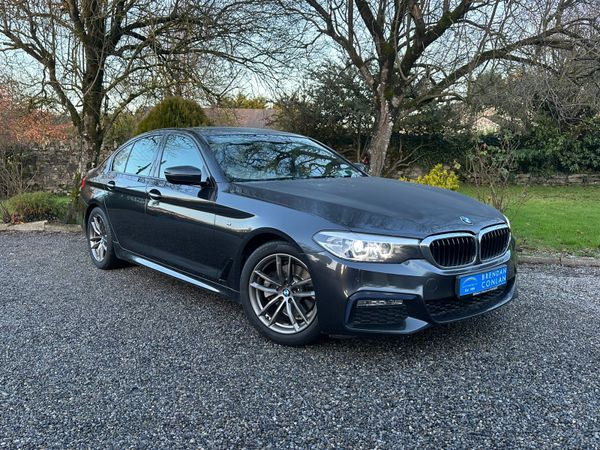 BMW 5-Series Saloon, Diesel, 2018, Grey