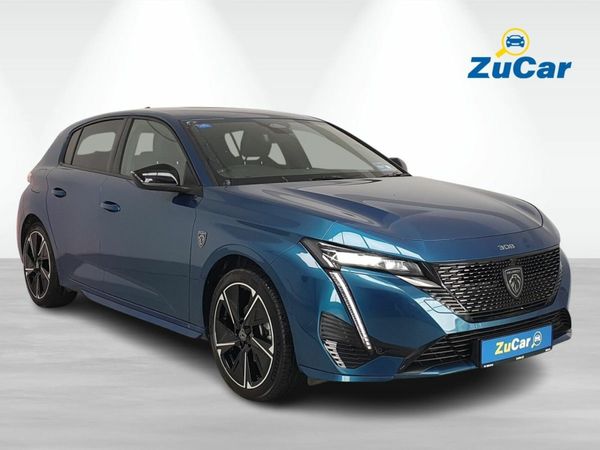 Peugeot 308 Hatchback, Electric, 2024, Blue