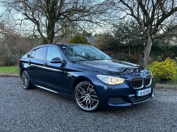 BMW 5-Series Saloon, Diesel, 2014, Blue