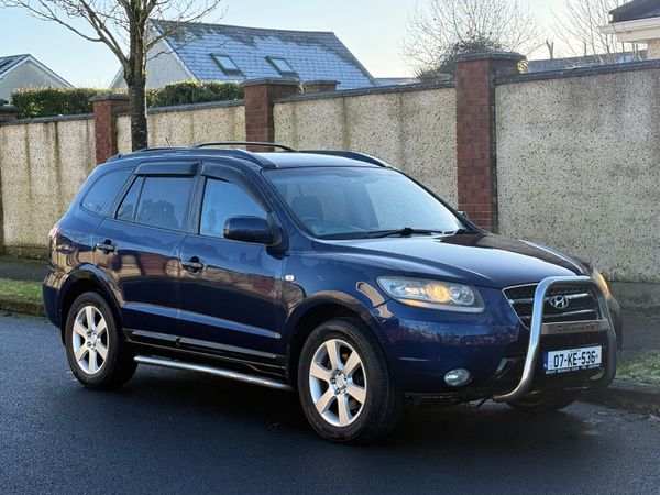 Hyundai Santa Fe SUV, Diesel, 2007, Blue