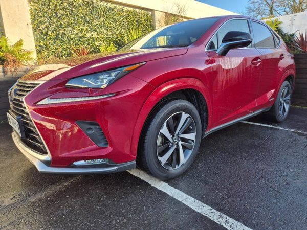 Lexus NX SUV, Petrol Hybrid, 2020, Red
