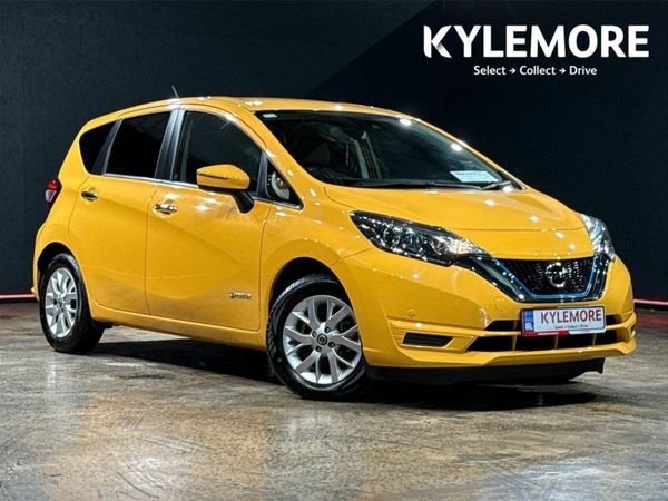 Nissan Note Hatchback, Petrol Hybrid, 2020, Yellow