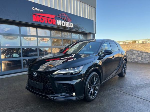 Lexus RX SUV, Petrol Plug-in Hybrid, 2025, Black