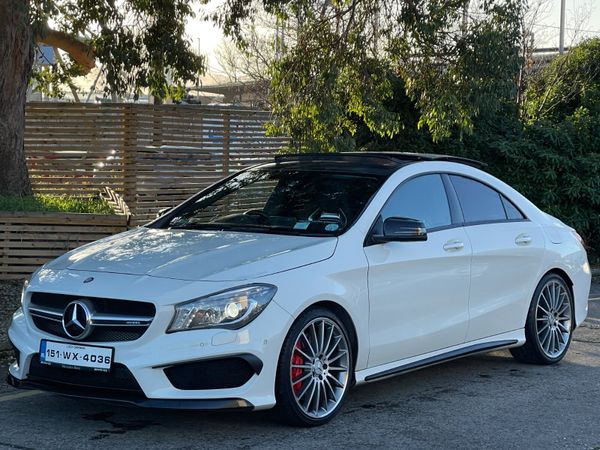Mercedes-Benz CLA Coupe, Petrol, 2015, White