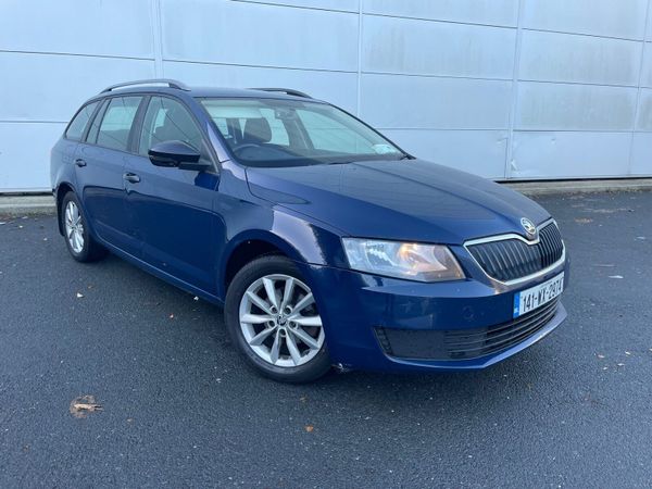 Skoda Octavia Estate, Diesel, 2014, Blue