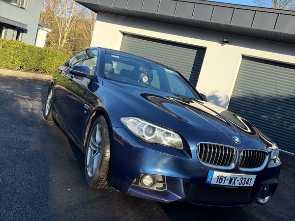 BMW 5-Series Saloon, Diesel, 2016, Blue