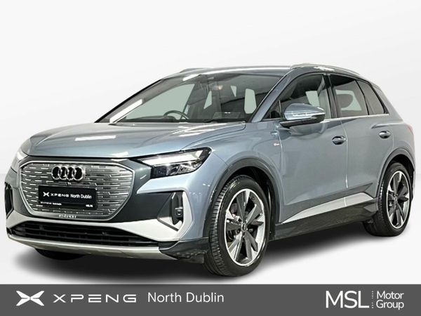 Audi Q4 e-tron SUV, Electric, 2023, Blue