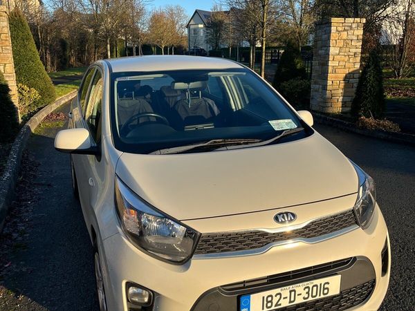 Kia Picanto Hatchback, Petrol, 2018, Yellow