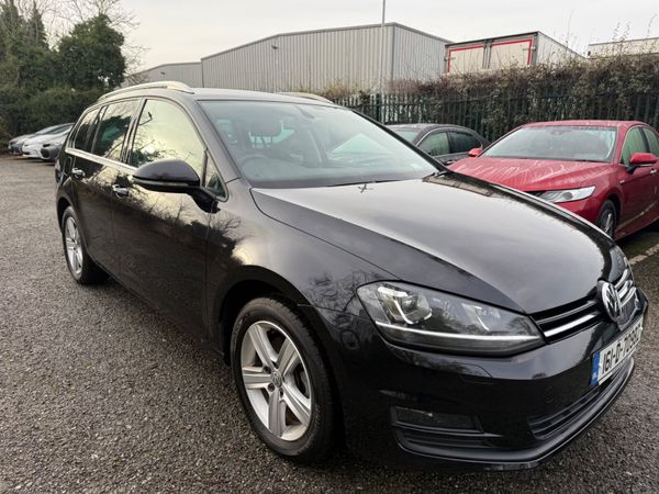 Volkswagen Golf Estate, Petrol, 2016, Black