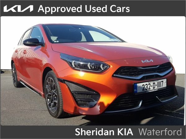 Kia Ceed Hatchback, Diesel Hybrid, 2023, Orange