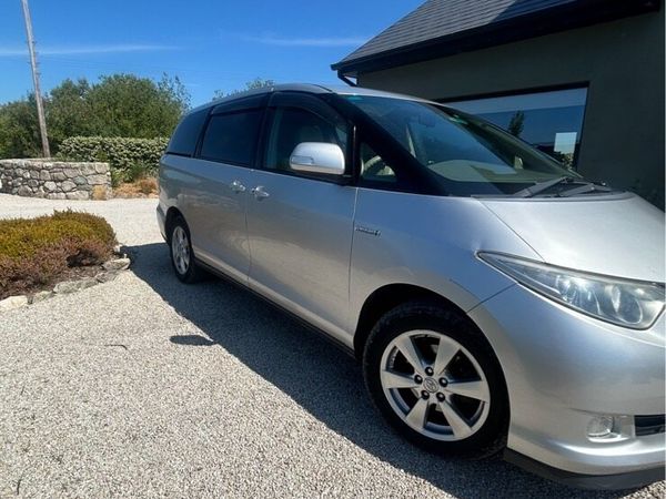 Toyota Estima MPV, Petrol Hybrid, 2008, Silver