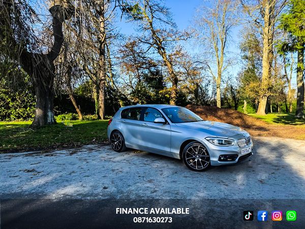 BMW 1-Series Hatchback, Petrol, 2017, Silver