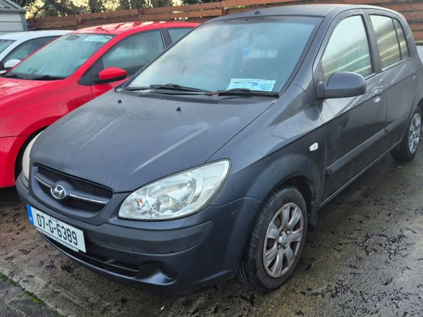 Hyundai Getz Hatchback, Petrol, 2007, Grey