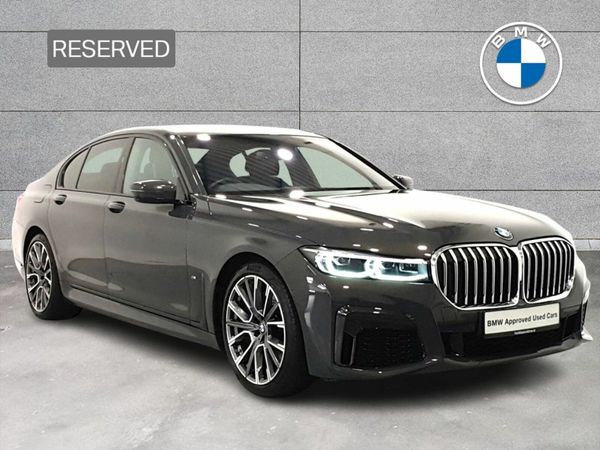 BMW 7-Series Saloon, Petrol Plug-in Hybrid, 2021, Grey