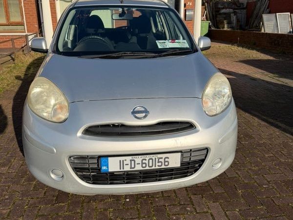 Nissan March Hatchback, Petrol, 2011, Silver