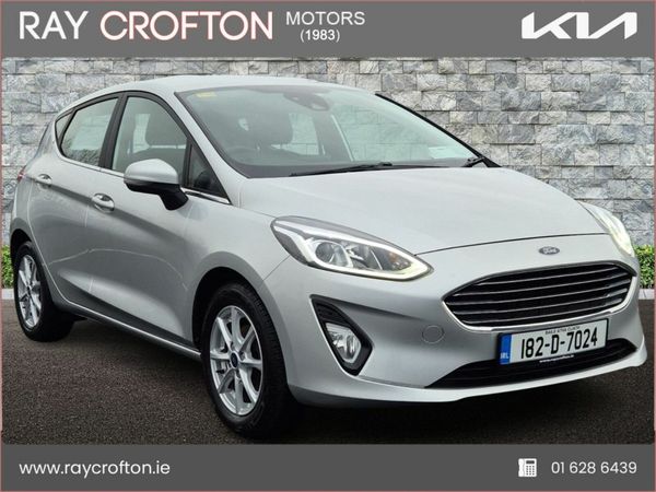 Ford Fiesta Hatchback, Petrol, 2018, Grey