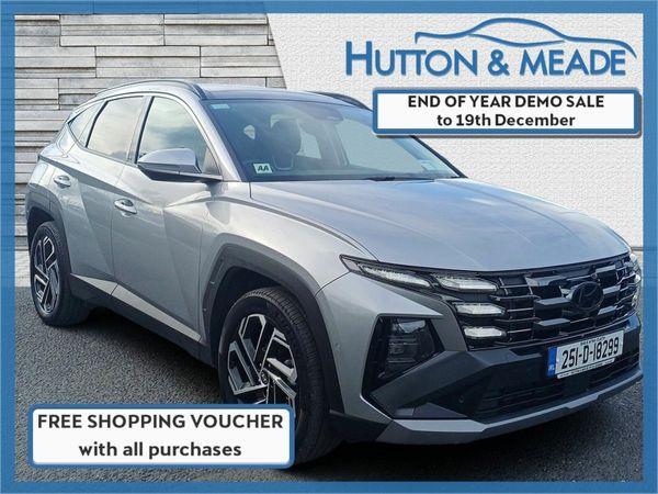 Hyundai Tucson SUV, Petrol Plug-in Hybrid, 2025, Silver