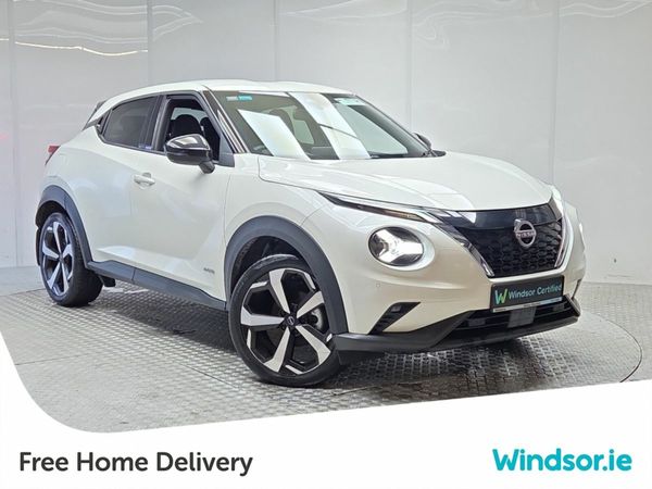 Nissan Juke SUV, Petrol Hybrid, 2025, White