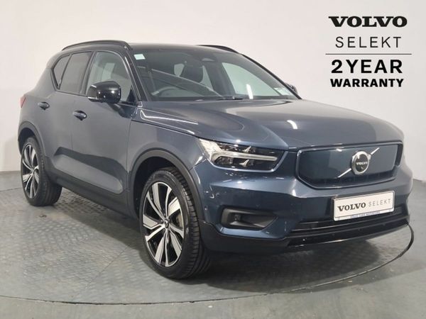 Volvo XC40 Estate, Electric, 2022, Blue
