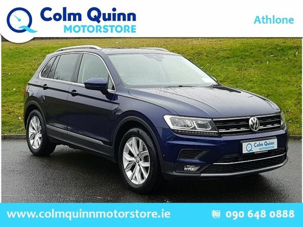 Volkswagen Tiguan SUV, Diesel, 2019, Blue
