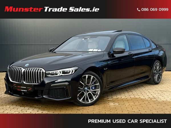 BMW 7-Series Saloon, Petrol Plug-in Hybrid, 2022, Black