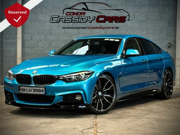 BMW 4-Series Coupe, Diesel, 2018, Blue
