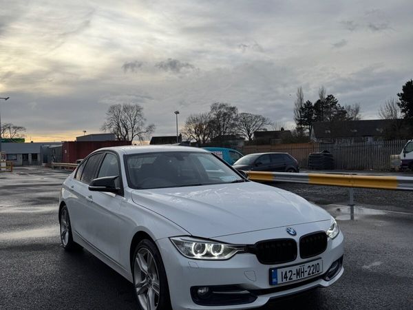 BMW 3-Series Saloon, Diesel, 2014, White