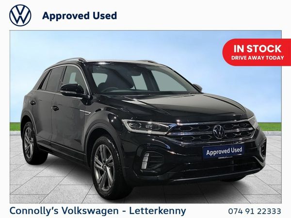 Volkswagen T-Roc SUV, Petrol, 2025, Black