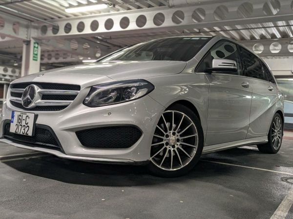 Mercedes-Benz B-Class Hatchback, Petrol, 2016, Silver