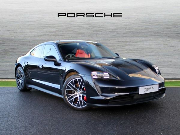 Porsche Taycan Saloon, Electric, 2022, Black