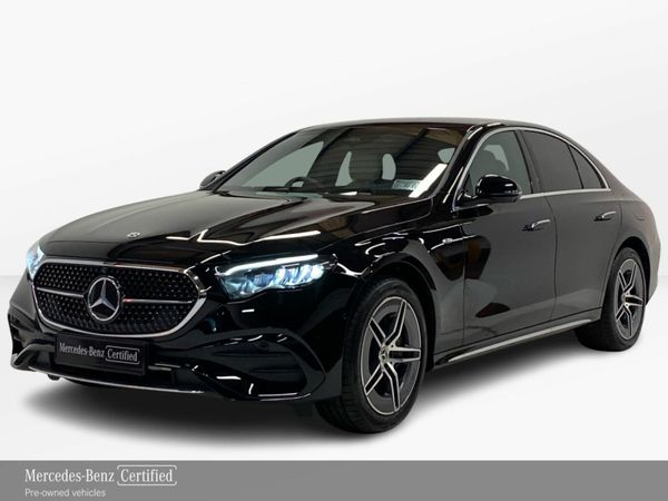 Mercedes-Benz E-Class Saloon, Petrol Plug-in Hybrid, 2025, Black
